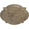 Ekena Millwork Waltz Ceiling Medallion (Fits Canopies up to 4 1/2"), 21 1/4"W x 17 3/8"H x 1"P, Gobi Desert Crackle CM21WAGDC - alternate 5